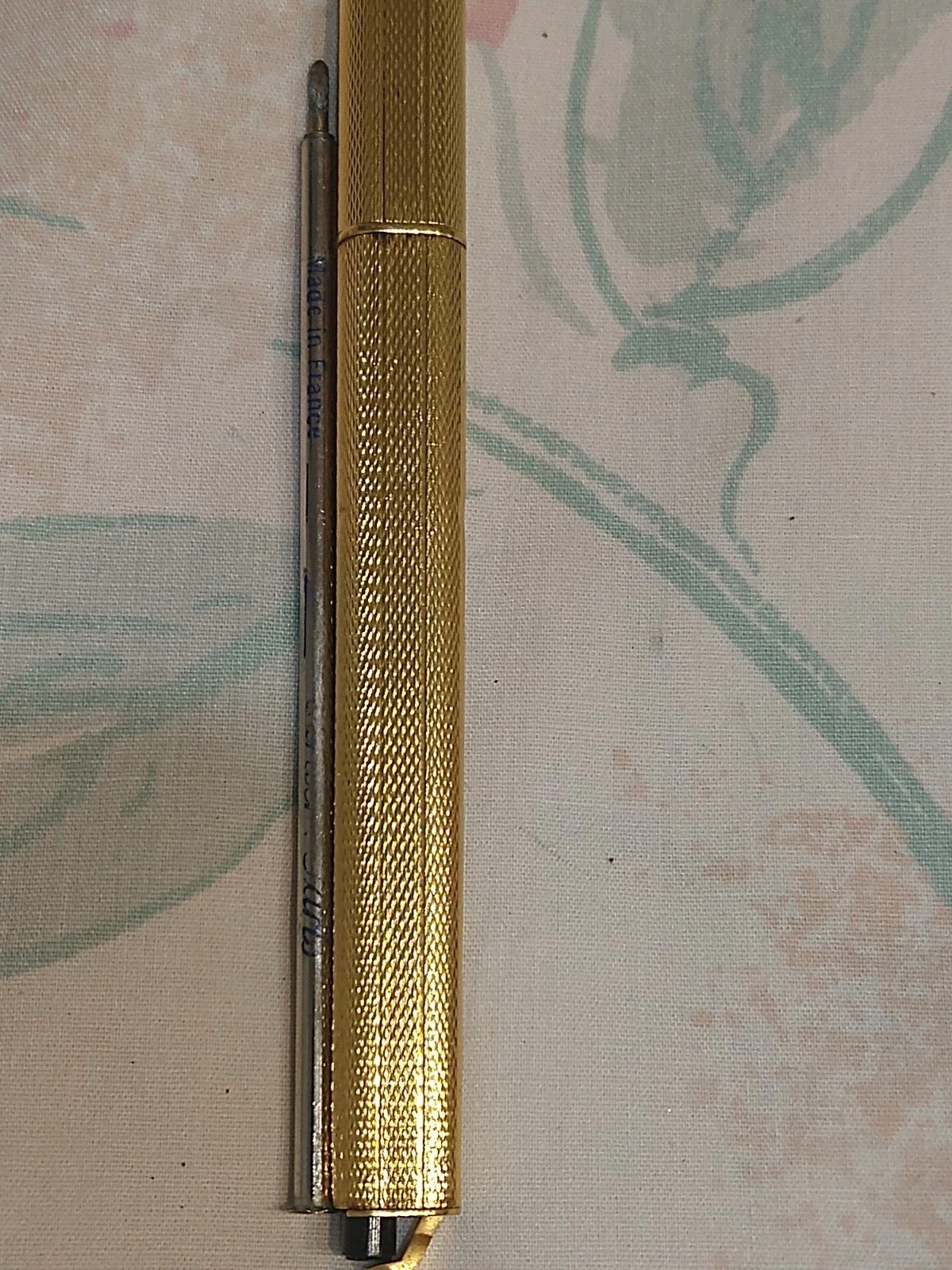 Cartier Trinity Gold Plated Ballpoint Pen Made In France 