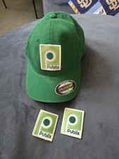 Vintage Publix Supermarket Patch On New FLEXFIT Baseball Hat. Size L/XL