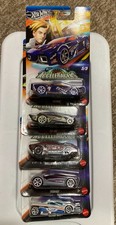 2025 Hot Wheels Silver Series ACCELERACERS Full Set of 5 WALMART EXCLUSIVE