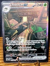 Sinistcha ex #210 Precios | Pokemon Twilight Masquerade | Tarjetas de  Pokemon