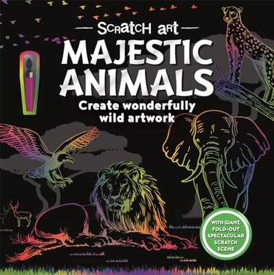 Majestätische Tiere (Scratch Art für Erwachsene)
