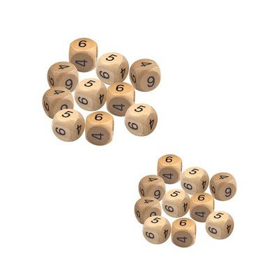 10er Set polyedrische Würfel für lustige Mathe-Spiele und Lernaktivitäten