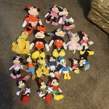 Lot Of 18 Disney Mickey Mouse Club House Plush Stuffed Dolls