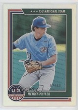 2022 Panini USA Baseball Stars & Stripes Holo Silver 7/80 Henry Phifer #90 tj1