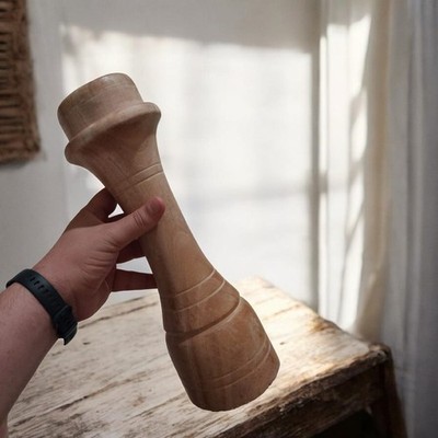 Handmade Iraqi Kassour Drum Traditional Arabic Percussion Instrument Middle East