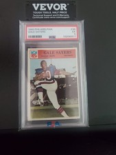 1966 Philadelphia Gale Sayers Rookie #38 Chicago Bears PSA EX 5 Graded Card. rookie card picture