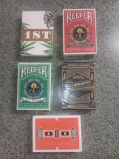 Set Of 5 Brand New Decks Of Playing Cards