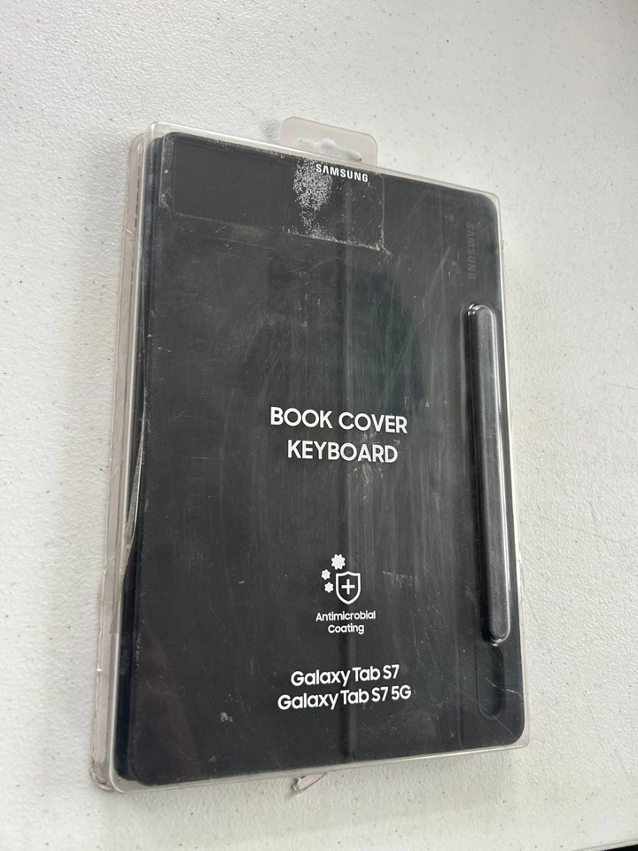 Samsung Keyboard Cover mit Trackpad für 11" Galaxy Tab S7/S8 - Schwarz EX-DISPLAY