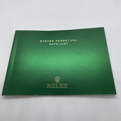 Authentic Rolex Datejust Booklet Manual 126300 126333 126334 126200 ENGLISH