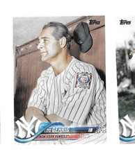 2018 Topps Update Series - Legend Variation Lou Gehrig #US200