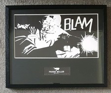 Original Frank Miller Sin City Print Marv BLAM! Dark Horse Comic Art Print.
