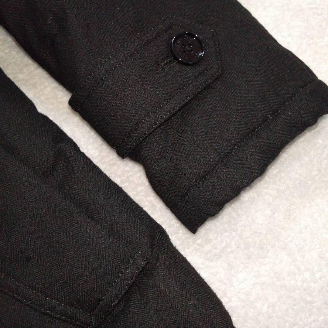 Burberry Black Label men's down trench coat M Black feather white goose down thumbnail 7