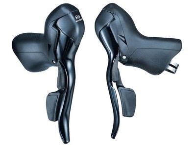 microSHIFT - R8 Road Dual Control Levers 2x8 speed - black