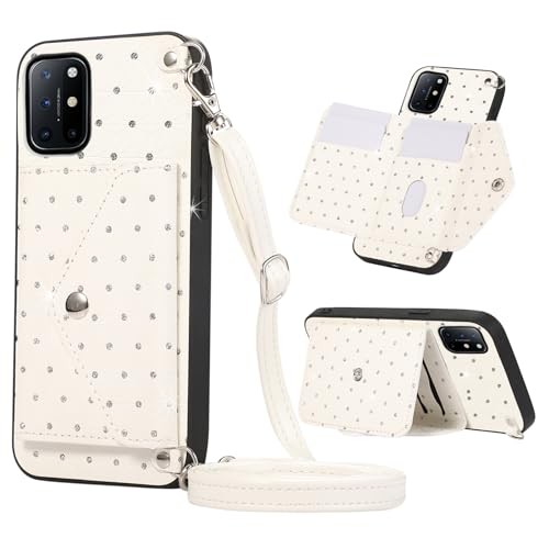 Phone Case for OnePlus 8T OnePlus8T Plus 9R 5G Wallet Cover with Crossbody - Picture 2 of 7