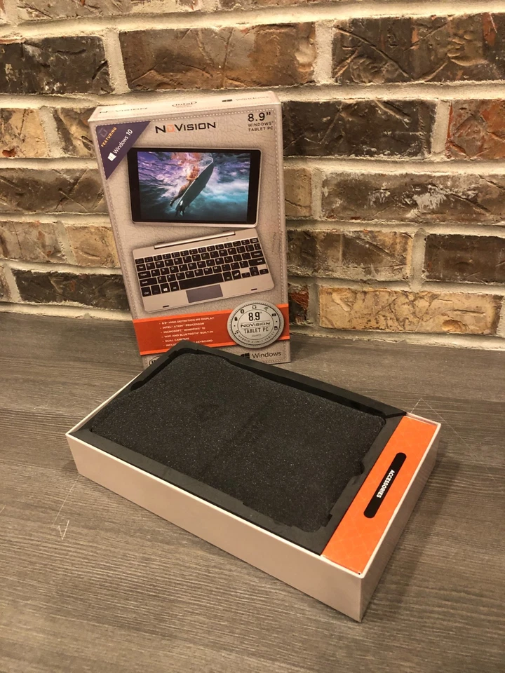 New open box NuVision 8” Tablet New with Box and Accessories - Image 4 of 4
