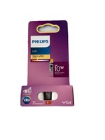 Philips Brenner Led Leuchtmittel Stiftsockellampe 1W=10W 12V G4 Klar 100Lm 2700K