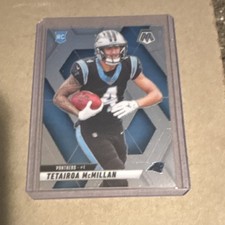 2025 Panini Mosaic Rookie Tetairoa McMillan #309 Carolina Panthers Football Card