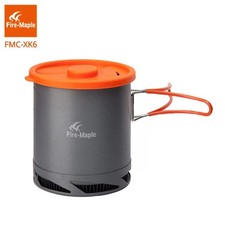 Fire Maple FMC-XK6 Heat Exchanger Pot   1L Foldable Camping Cookware with Mesh B