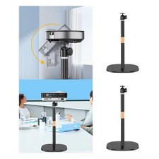 Projector Stand Carbon Steel Non Slip Base 360  Rotatable Mount for Home