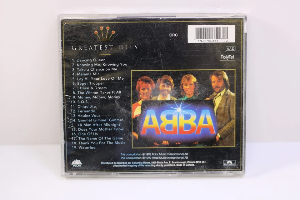 ABBA – Gold : Greatest Hits (CD, 1992) - Image 2 of 4