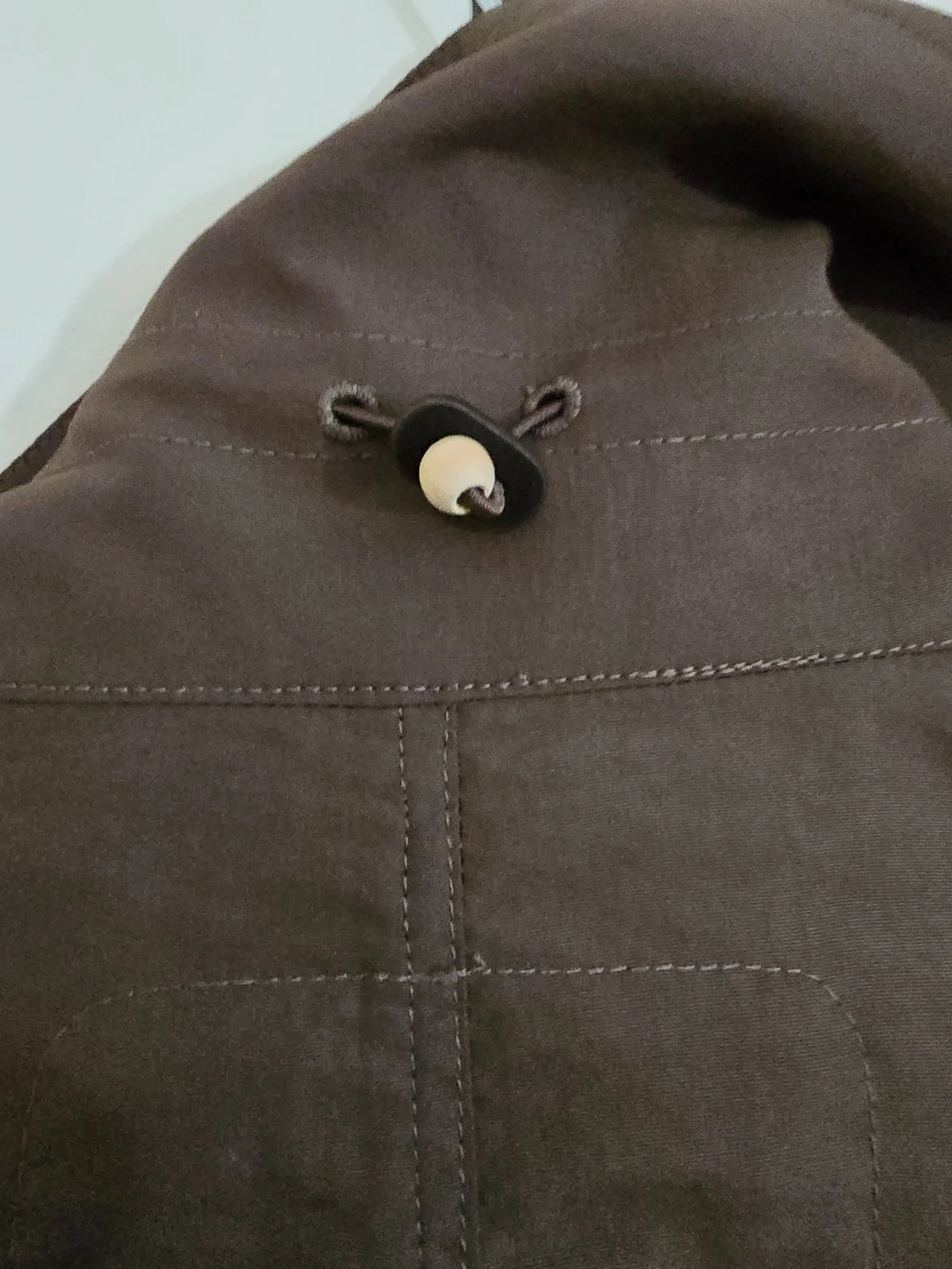 Simple Project Y2552 Nylon Utility Jacket Mens L Brown Oversized Unisex - product detail image 10
