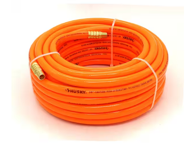 #ad Husky 3 8 in. X 50ft PVC Air Hose $14.99
