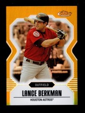 2007 TOPPS FINEST GOLD REFRACTOR #41 LANCE BERKMAN 36/99 ASTROS