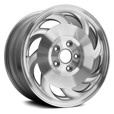 Oe Wheel Rim 17 5x120.65 Silver Machined Fits 1993-1996 Chevrolet Corvette