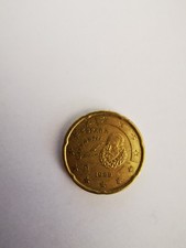 20-Euro-Cent Münze Espana Vor Euro Einführung 1999❗️❗️Umlaufmünze Kursmünze coin