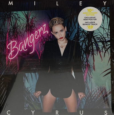 Miley Cyrus  - Bangerz - 2 x LP Vinyl Album - SEALED NEW RECORD + BONUS TRACK 23