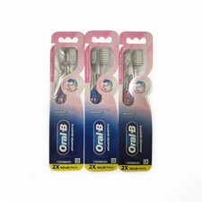 Oral-B Advance Sensi-Soft Toothbrush, Extra Soft Bristle, Color Varies Lot of 3