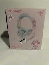 Razer Kraken V4 X My Melody Edition RGB Wired Gaming Headset Sanrio NEW Open Box