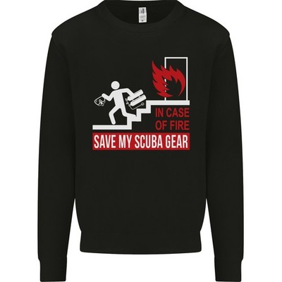 Save My Scuba Gear Diver tauchen tauch Herren Sweatshirt Pullover