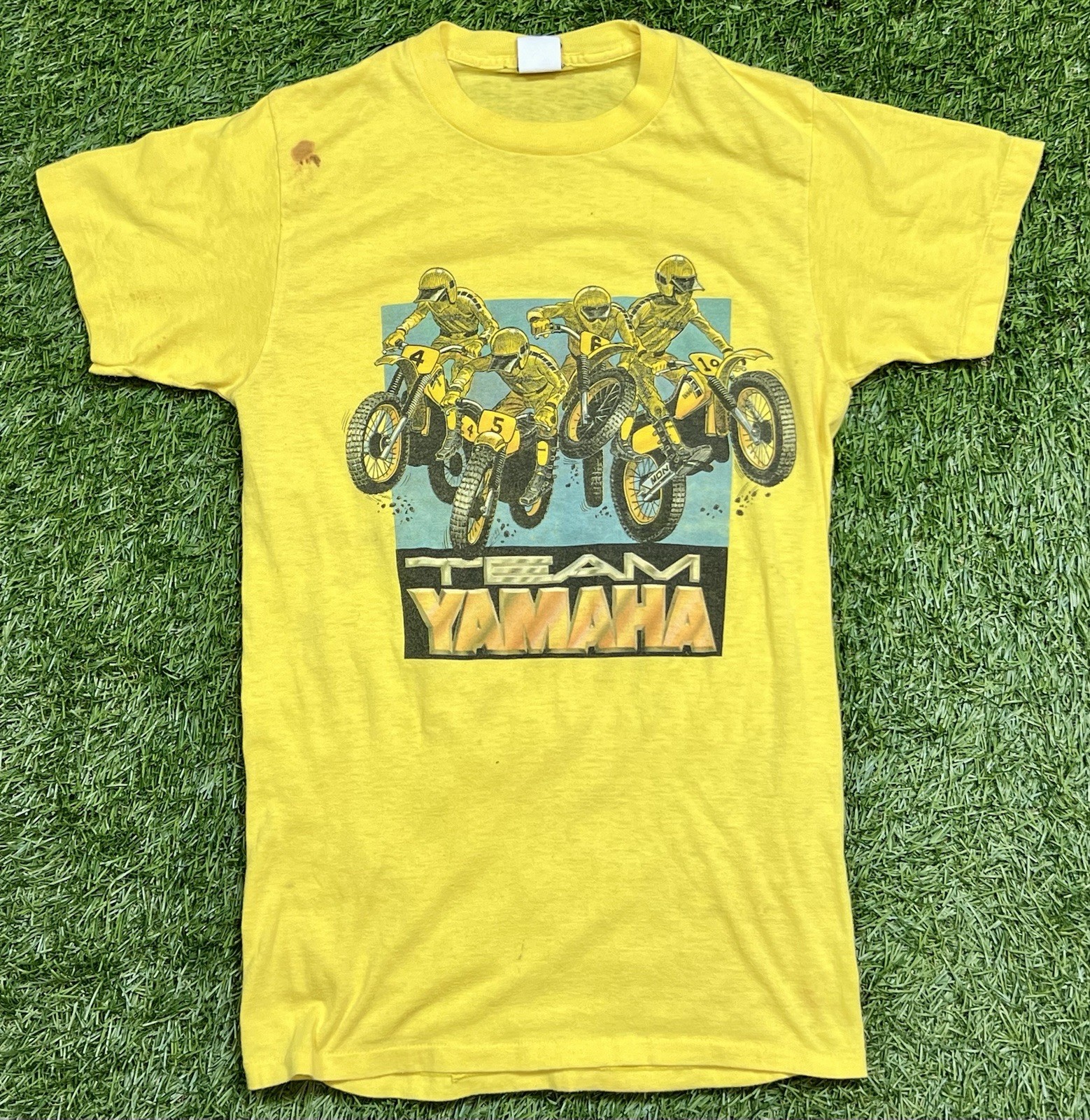 Yamaha Motorcross Racing T-Shirt Men's M Single Stitc… - Gem