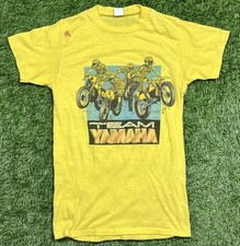 Yamaha Motorcross Racing T-Shirt Men's M Single Stitch USA 70s 80s Vintage
