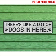 Funny Pet Dog Metal Sign Paw Print Pet Home Wall Art Hanging Decoration Gift