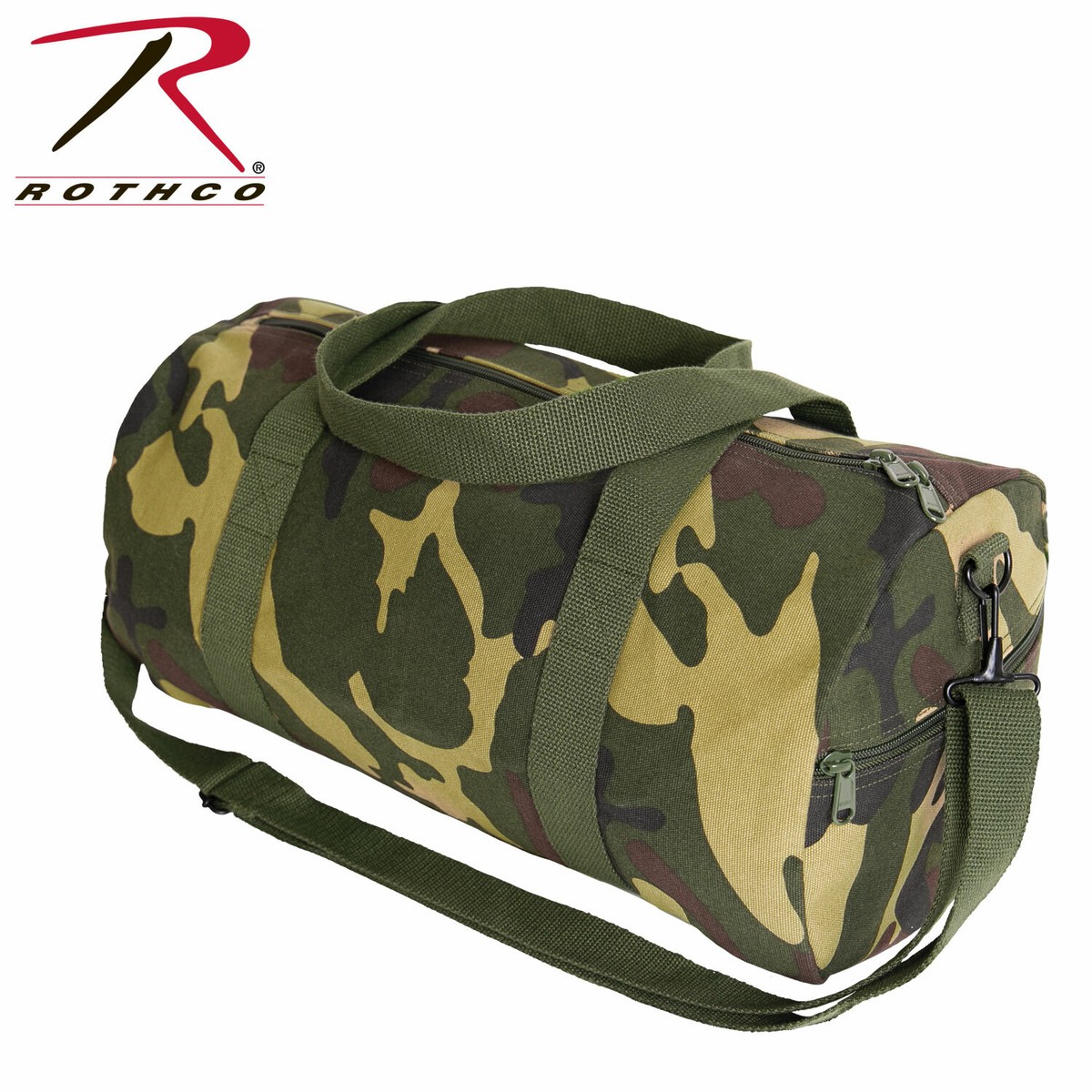 Woodland Camo Gear Duffle Bag 2211-19