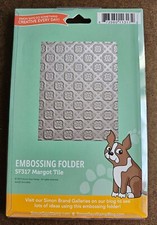 Simon Says Stamp - Margot Embossing Folder, NIP