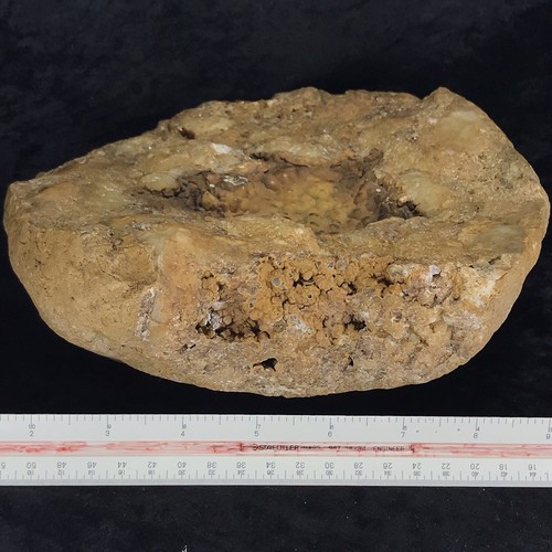 8" Botryoidal Chalcedony Crystal Geode Rough Quartz Lapidary Agate 7.9LbKentucky - Picture 11 of 12