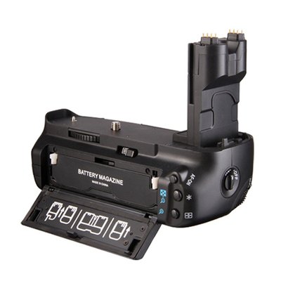BG-E7 Grip + 4 x LPE6 Battery & Charger for Canon LP-E6 and EOS 7D