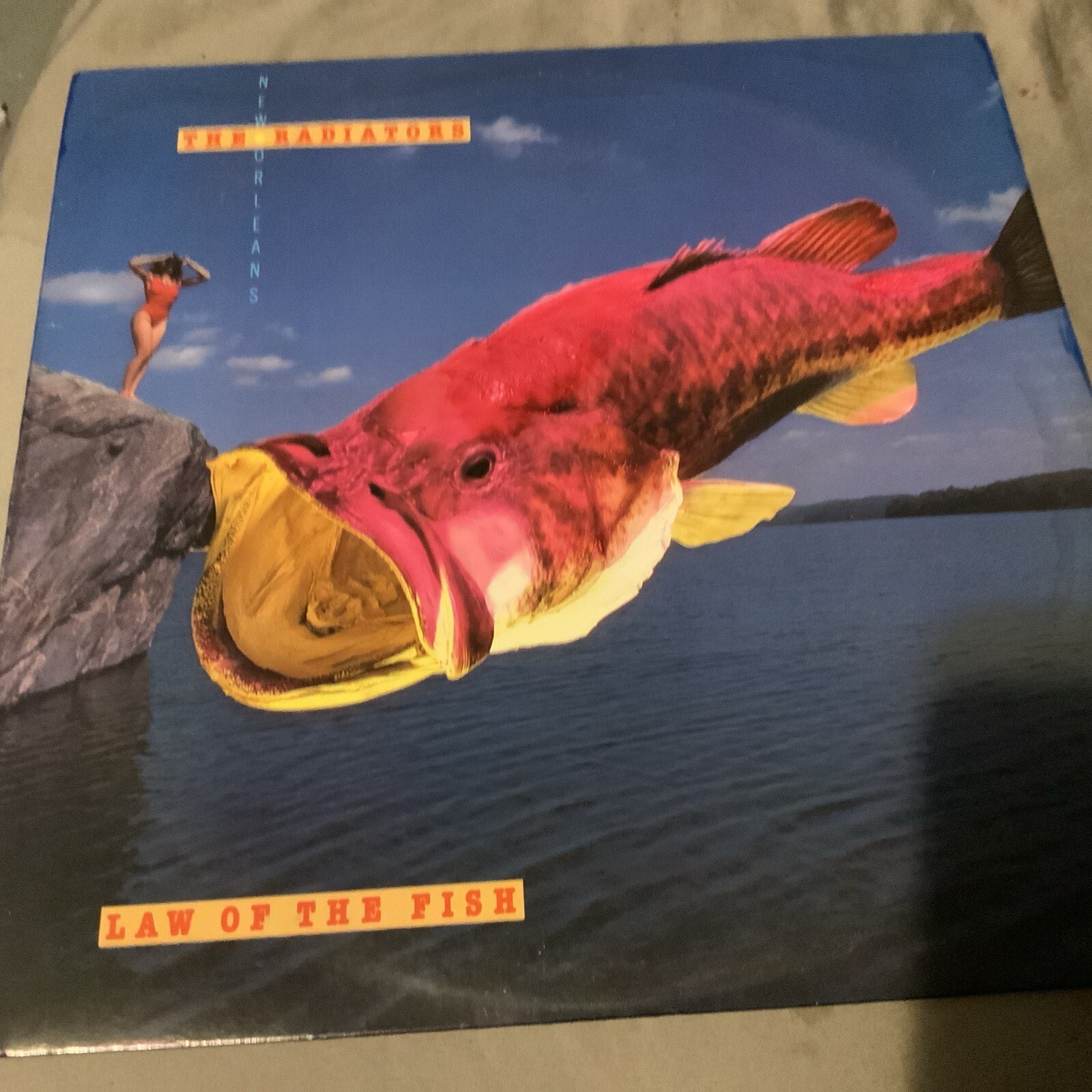 The Radiators Law Of The Fish Vinyl LP, 1987 US, Epic Records eBay