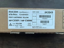 RICOH 842049 TONER GIALLO YELLOW ORIGINALE PER AFICIO MP C5501/MP C4501/MPC5000