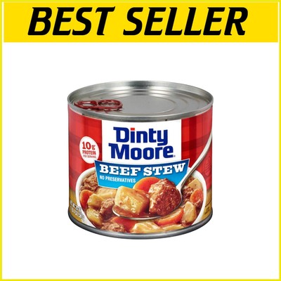 Hearty 20 oz Beef Stew with Protein & Fresh Vegetables, Gluten-Free 12 Pack