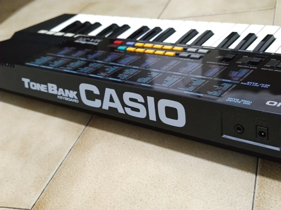 Casio Piano Pianola Tastiera MA-201 Tone Bank MA201 100 Toni Accompagnamento PCM - Immagine 4 di 4