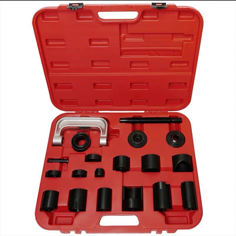 21Pcs Ball Joint Pressure Kit Mounting Adapter Tool Garage Auto Repair Shop