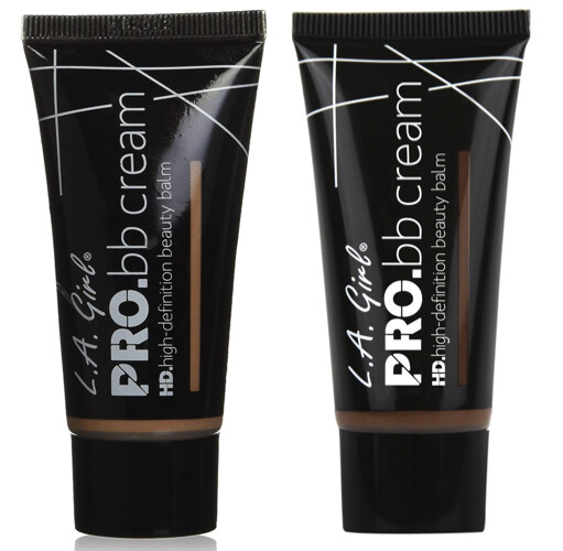 Lot of 2: New L.A. Girl Pro BB Cream HD Beauty Balm in Medium/Deep Dark (Sealed)