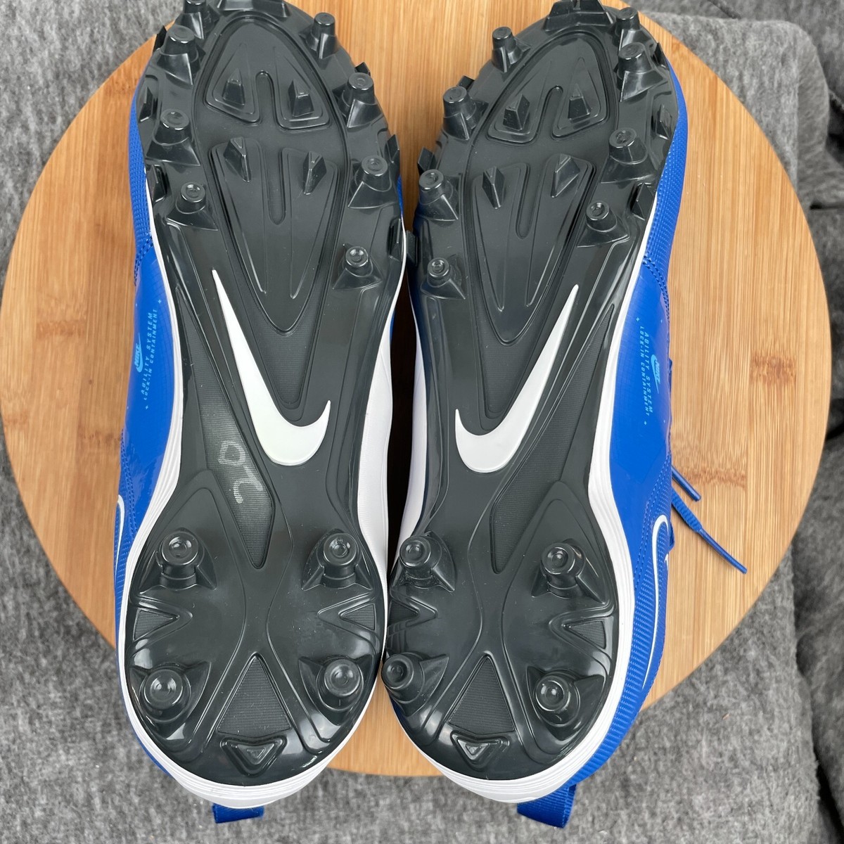 Nike Alpha Menace Varsity 3 Royal Blue Football Cleats  display picture 2