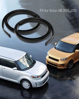 For Scion xB 2008-2015 Center Left & Right Roof Drip Side Finish Moulding Set 