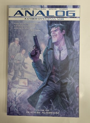 #ad ANALOG A CYBER DYSTOPIAN NOIR VOL. 1 Graphic Novel TPB Image $11.49