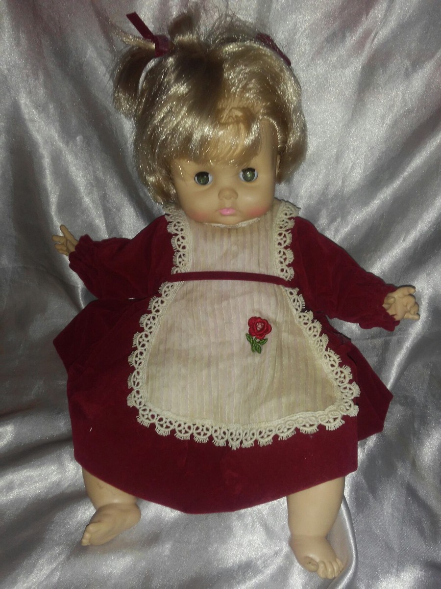 VINTAGE EFFANBEE BLONDE BABY DOLL #9379 SEE DESC UK
